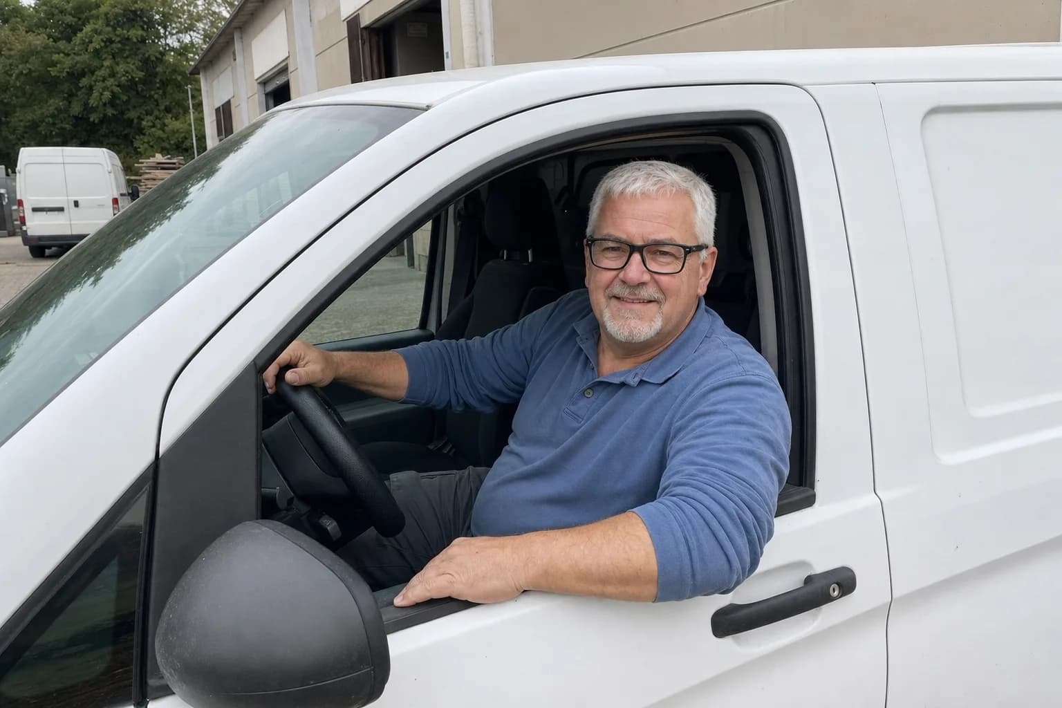 Team von Rohrreinigung Lemmer vor dem Servicefahrzeug